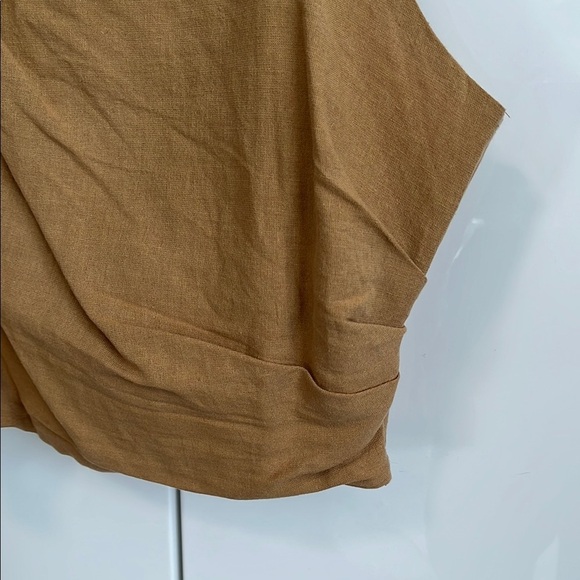 ZARA Beige Strappy Women's Crop Top, Size L - Picture 2 of 8